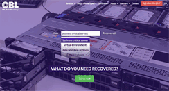 Desktop Screenshot of cbldatarecovery.ca