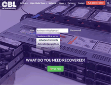 Tablet Screenshot of cbldatarecovery.ca